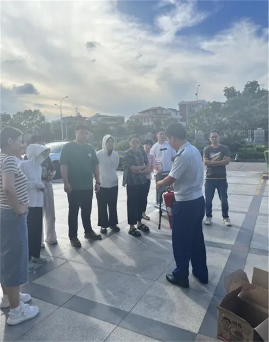 碳酸鈣廠家消防演練